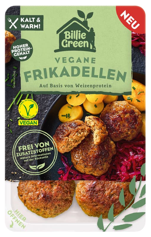 Billie Green Frikadellen VEGAN