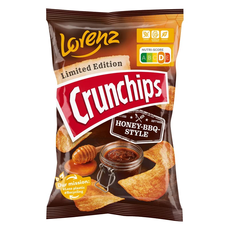 Lorenz Crunchips Limited Edition Honey-BBQ-Style