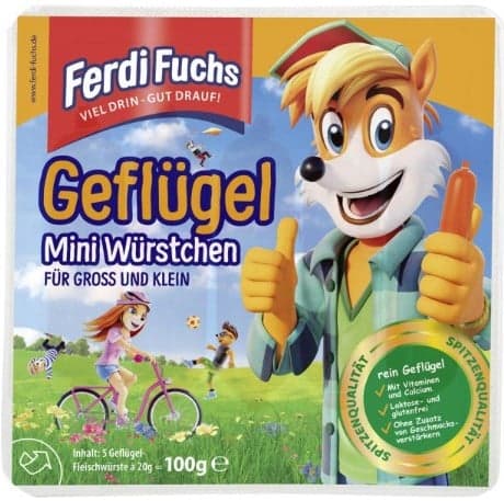 Ferdi Fuchs Geflügel Mini Würstchen