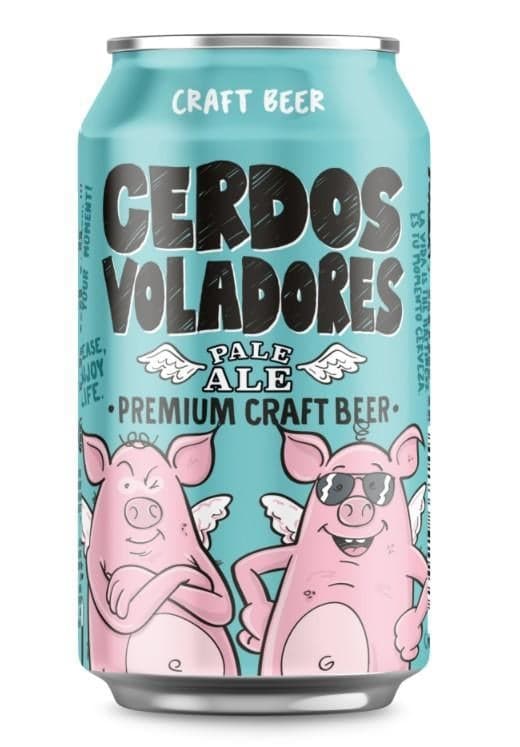 Cerdos Voladores Pale Ale 0,33l (Einweg)