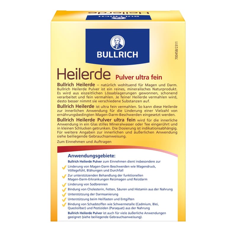 Bullrich Healing Earth Powder ultra fine 500g