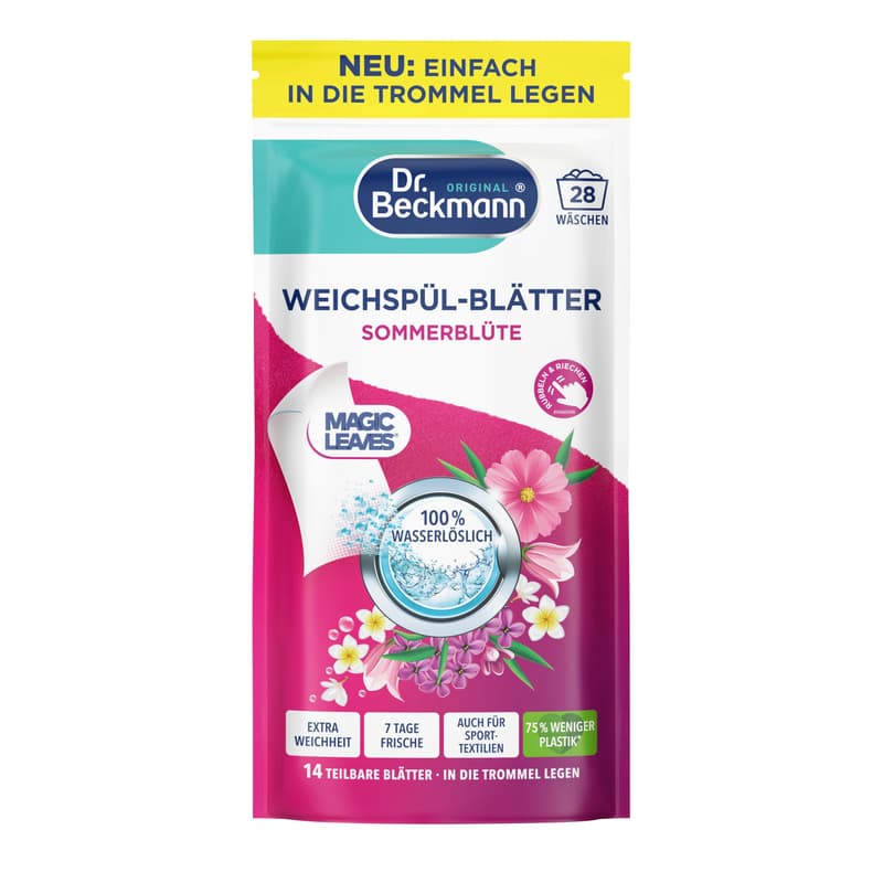 Dr. B. Softener Sheets Summer Blossom 14 pcs 28 WL