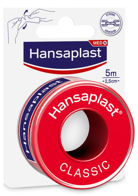 Hansaplast Fixation Plaster Classic 5m x 2,5cm