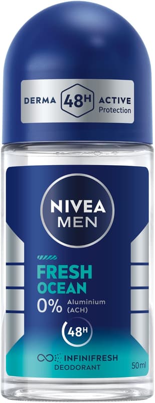 Nivea Men Deo Roll-On Fresh Ocean