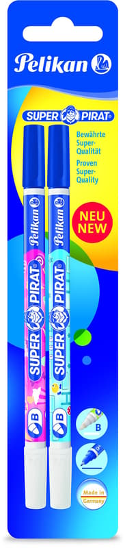 Pelikan ink eraser Super Pirat line width B (wide) blister pack