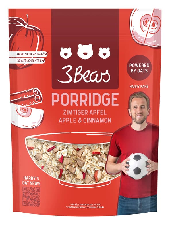 3 Bears Porridge Cinnamon Apple