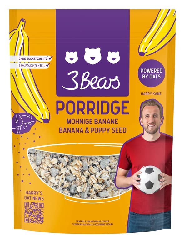 3 Bears Porridge Poppy Banana