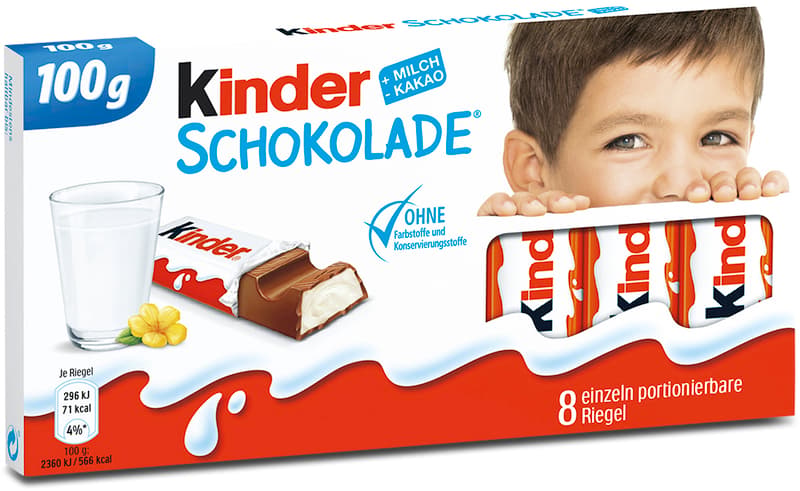 Children's chocolate 8 pieces