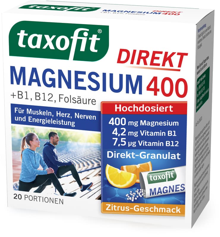 taxofit Magnesium 400 Direct Granules