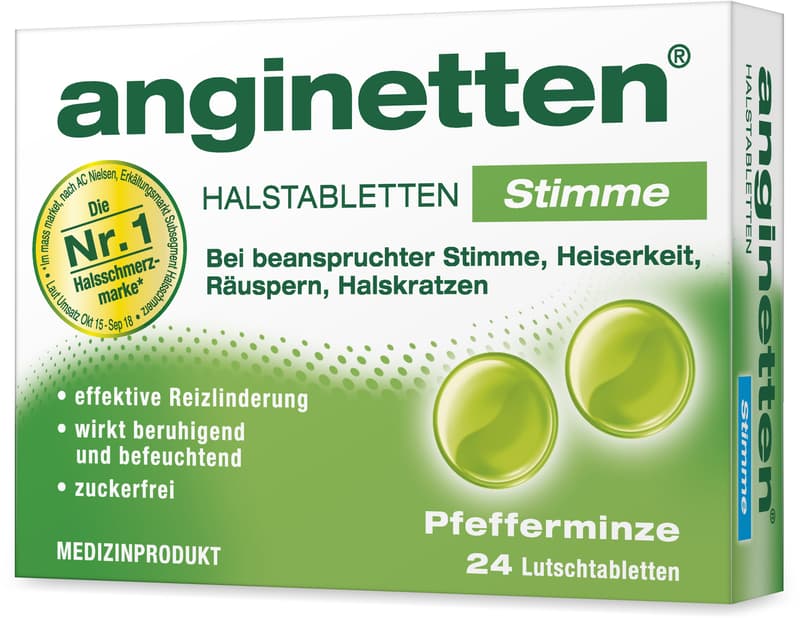 anginetten voice throat tablets