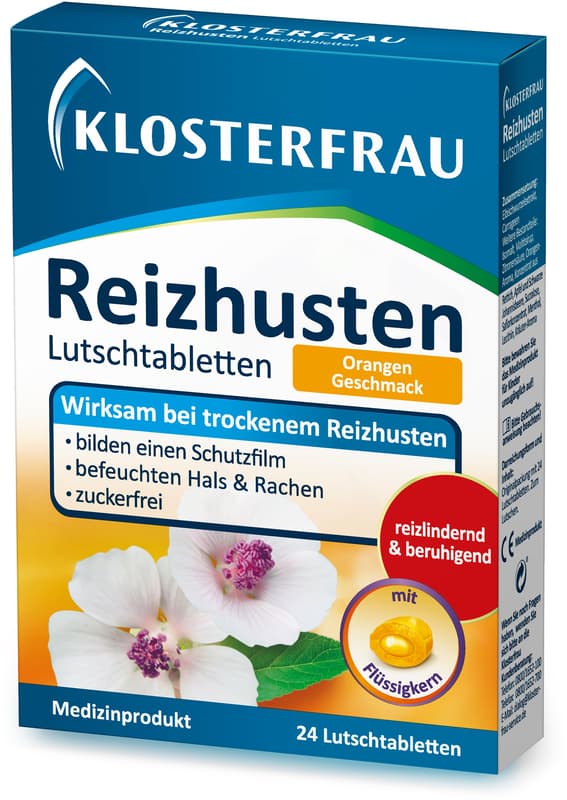 Klosterfrau Irritant Cough Lozenges Orange sugar-free