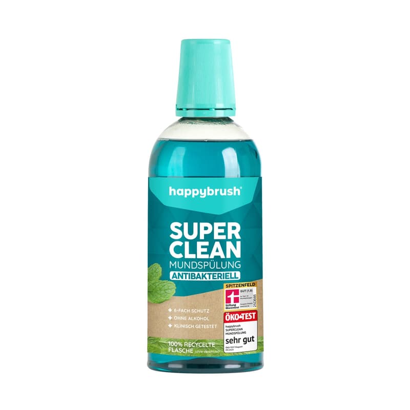 happybrush SuperClean mouthwash