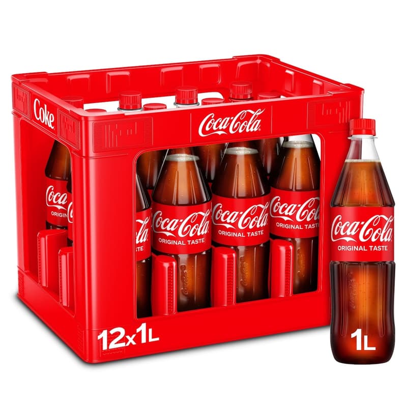 Coca-Cola crate 12x1,0 l (MOREWEG)