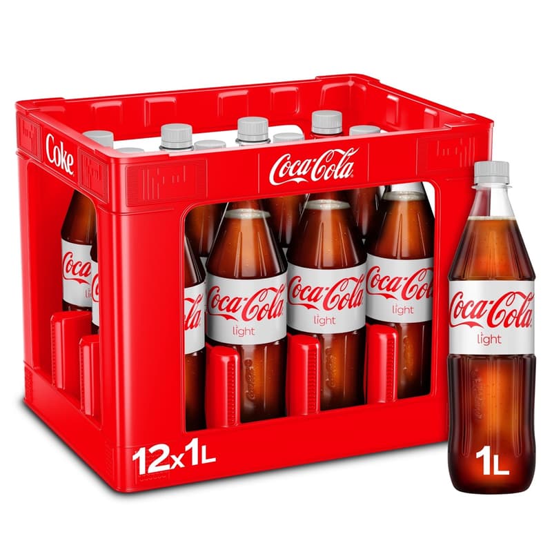 Coca-Cola Light crate 12x1,0 l (MOREWEG)