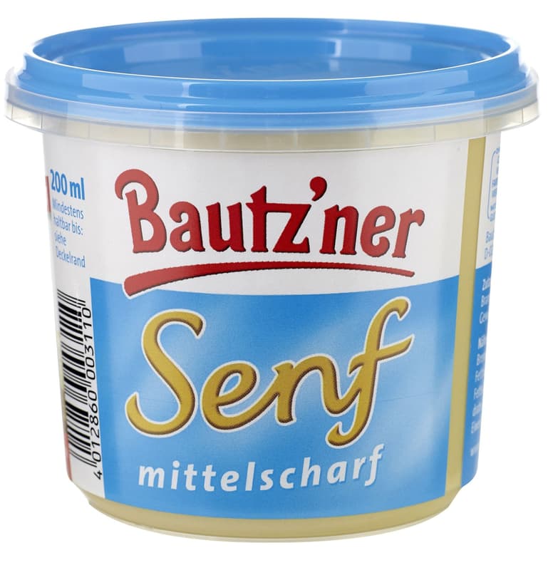 Bautz'ner medium hot mustard