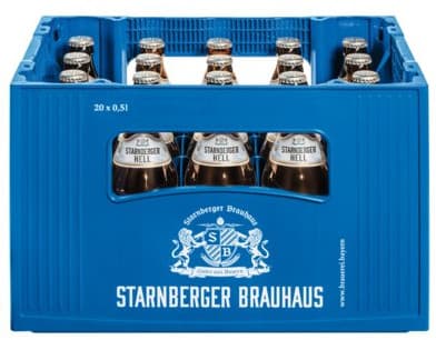 Starnberger Hell crate 20x0,5 l (MOREWEG)