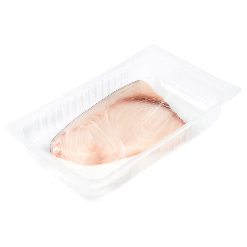 Swordfish steak with skin
