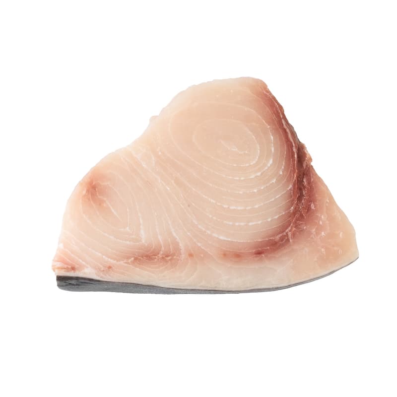Swordfish steak with skin