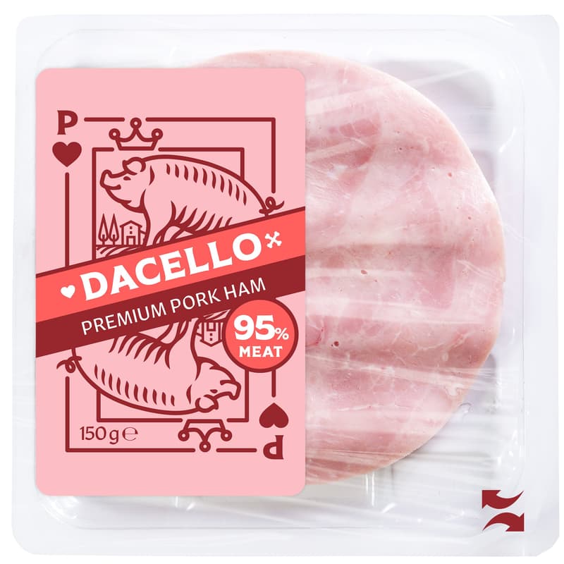 Dacello Premium Cooked Ham sliced