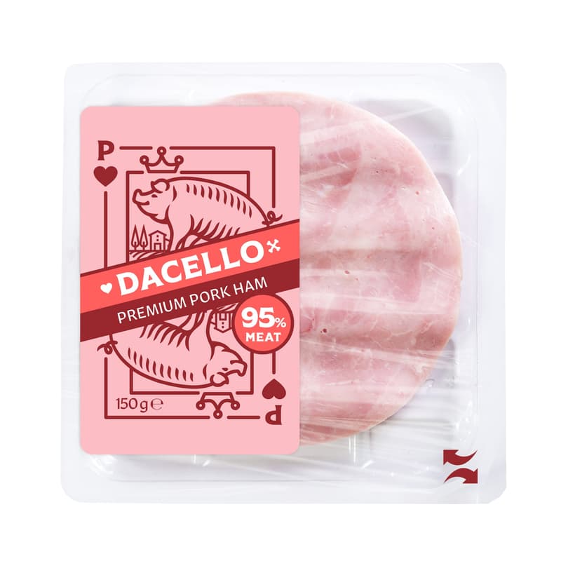 Dacello Premium Cooked Ham sliced