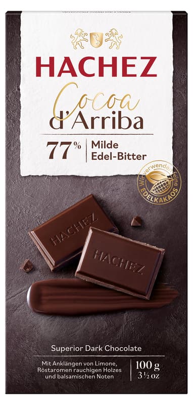 Hachez Cocoa d'Arriba 77% Bar