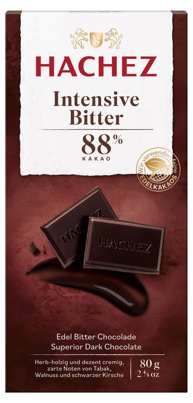 Hachez Bar Intensive Bitter 88%