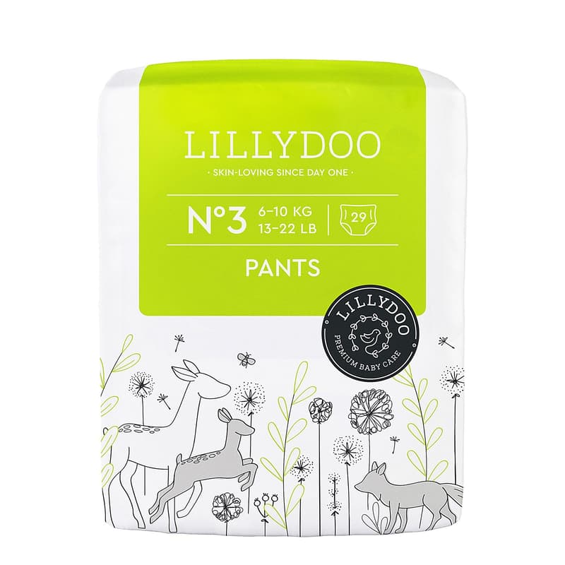 LILLYDOO Pants Gr. 3, Single Pack, 6-10 kg