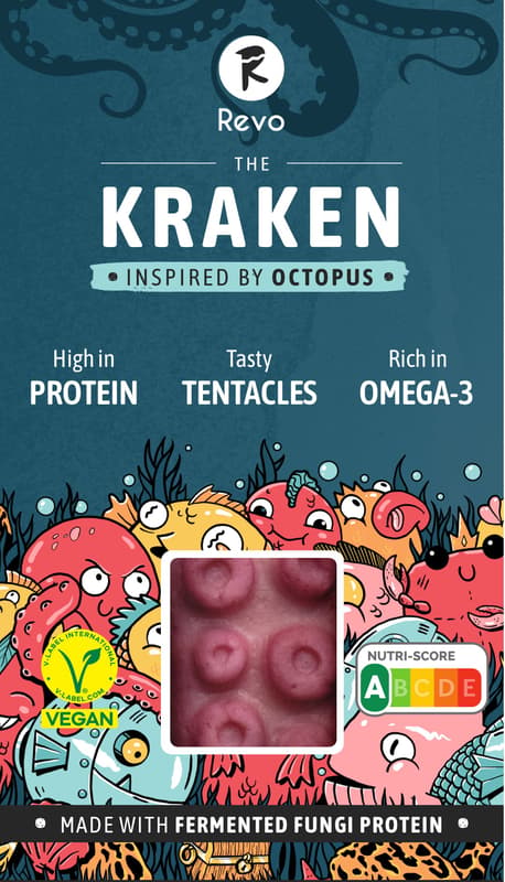 Revo The Kraken - inspiriert von Oktopous VEGAN