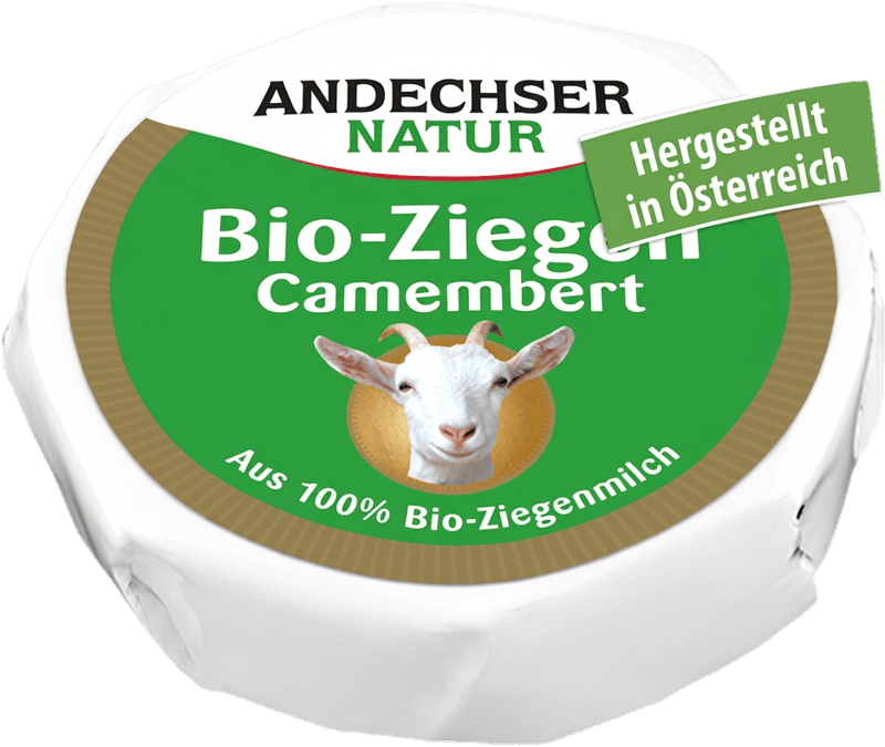 Andechser organic goat camembert
