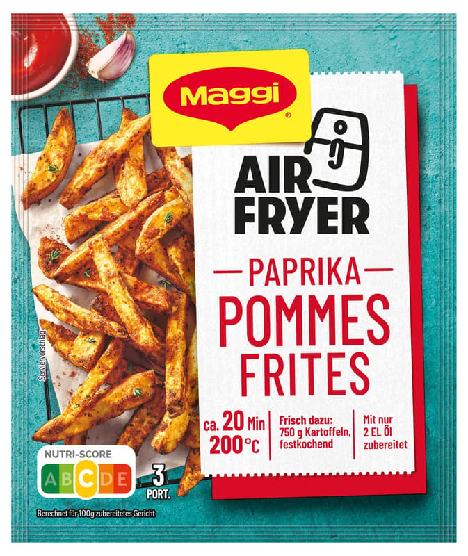 MAGGI FIX Airfryer Pommes Frites Paprika