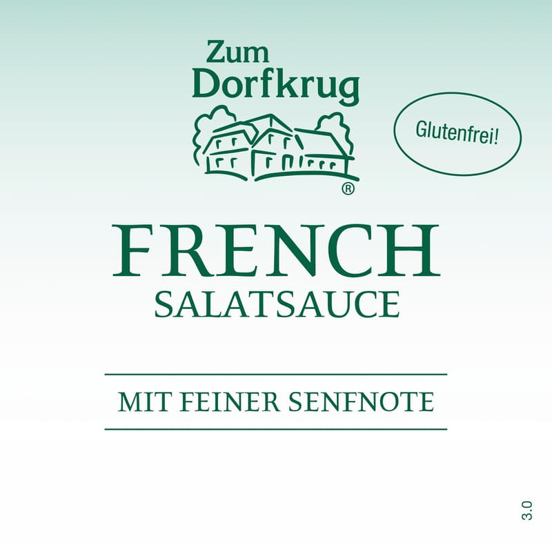 Zum Dorfkrug French Salatsauce