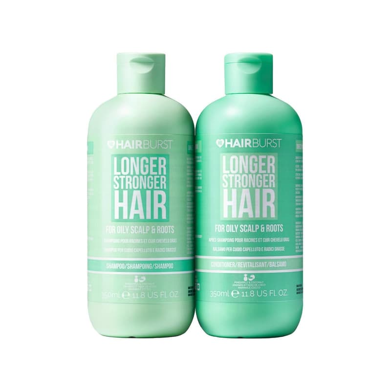 Hairburst Shampoo & Pflegespülung für fettige Kopfhaut und Haarwurzeln