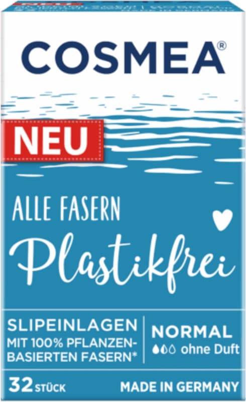 Cosmea Slipeinlagen plastikfrei & vegan, normal