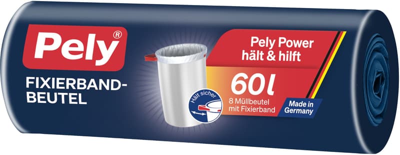 PELY Fixierband-Beutel 60L