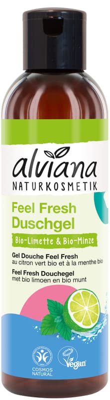 alviana Feel Fresh Duschgel Bio-Limette & Bio- Minze