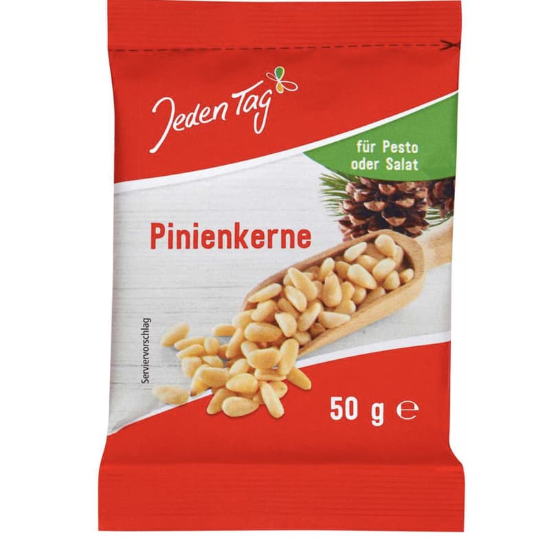 Jeden Tag Pinienkerne