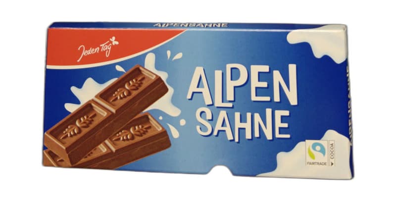Jeden Tag Schokolade Alpensahne