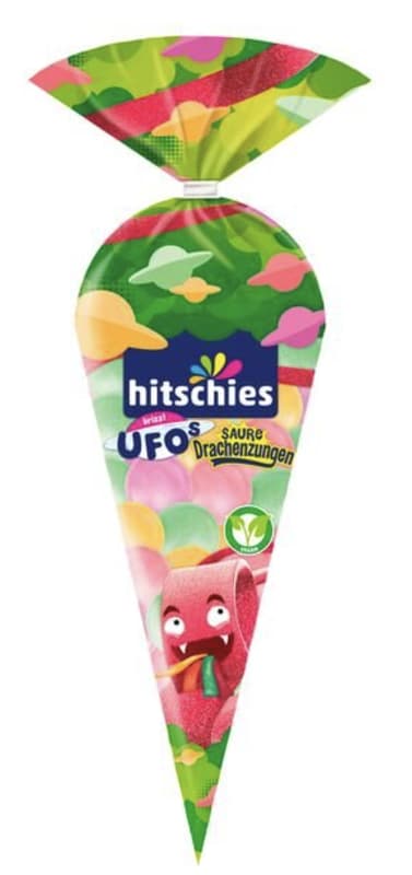 Hitschies brizzl UFOs Sour Dragon Tongues