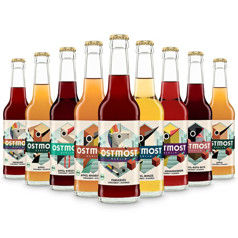 OSTMOST BIO Mixkiste Schorle 10 x 0,33l