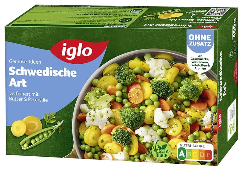 iglo Gemüse-Ideen Schwedische Art