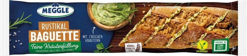 MEGGLE Rustikal Baguette Kräuter-Créme VEGAN