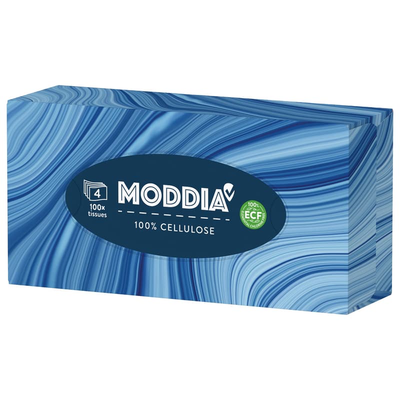 Moddia Kosmetiktücher Box 4-lagig 100 Blatt