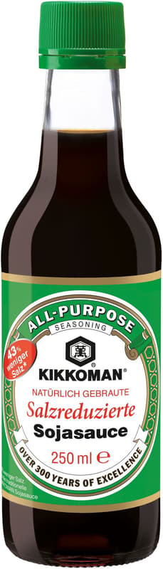 Kikkoman soy sauce reduced salt
