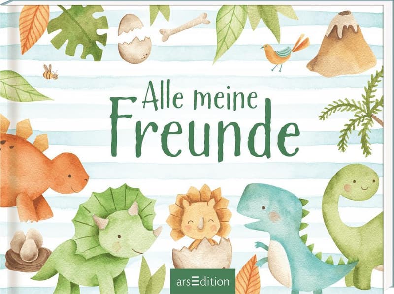 arsEdition Friends Book All My Friends Dino