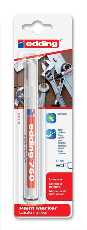 Edding paint marker 750 white 2-4mm