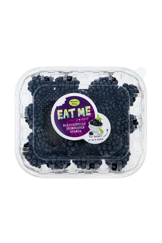Brombeeren, Schale