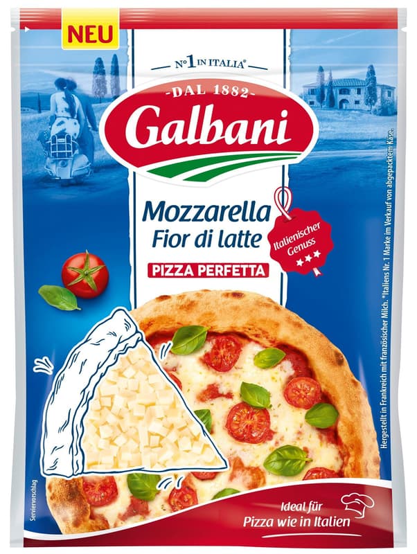 Galbani Fior di Latte gerieben