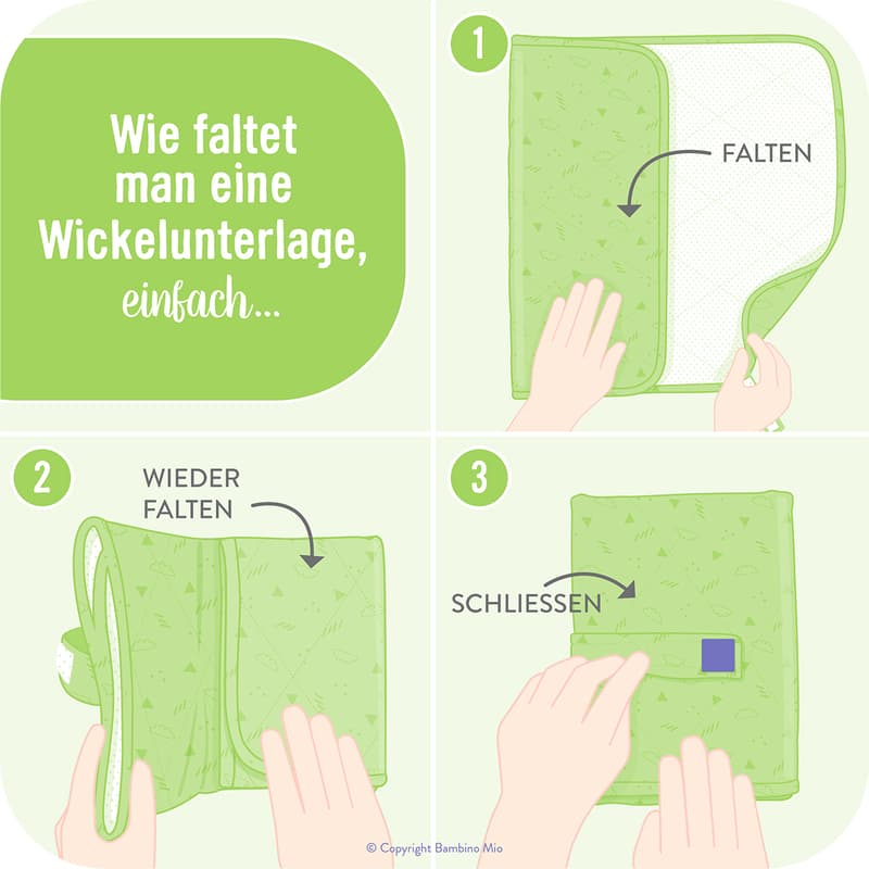 Bambino Mio Wickelunterlage Wolke Sieben