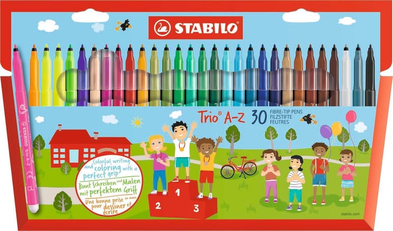 STABILO Felt-tip pens Trio A-Z