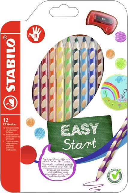 STABILO Colored pencils EASY colors right-handed 17,5cm